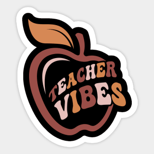 Teacher vibes Sticker